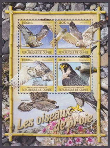 Poštové známky Guinea 2016 Dravci Mi# 11831-34 Kat 16€