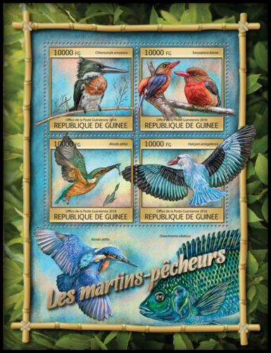 Poštové známky Guinea 2016 Ledòáèci Mi# 11826-29 Kat 16€