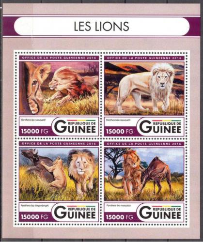 Poštové známky Guinea 2016 Levy Mi# 12066-69 Kat 24€