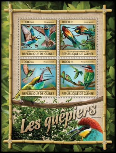 Poštové známky Guinea 2016 Vlhy Mi# 11816-19 Kat 16€