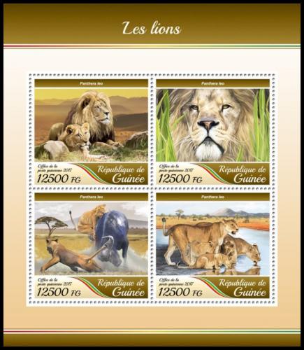 Poštové známky Guinea 2017 Levy Mi# 12600-03 Kat 20€
