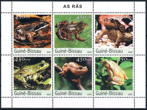 Potov znmky Guinea-Bissau 2003 aby Mi# 2458-63 Kat 11