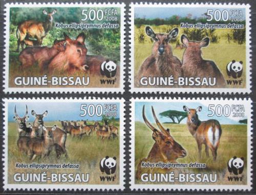 Poštové známky Guinea-Bissau 2008 Voduška velká, WWF Mi# 3919-22 Kat 7.50€