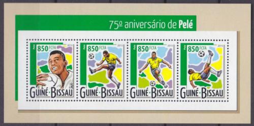 Poštové známky Guinea-Bissau 2015 Pelé, futbalista Mi# 7876-79 Kat 14€