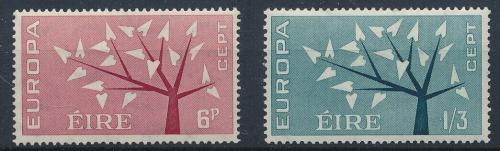 Poštové známky Írsko 1962 Európa CEPT Mi# 155-56