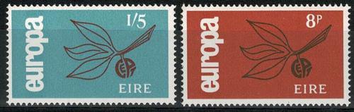 Poštové známky Írsko 1965 Európa CEPT Mi# 176-77 Kat 5€