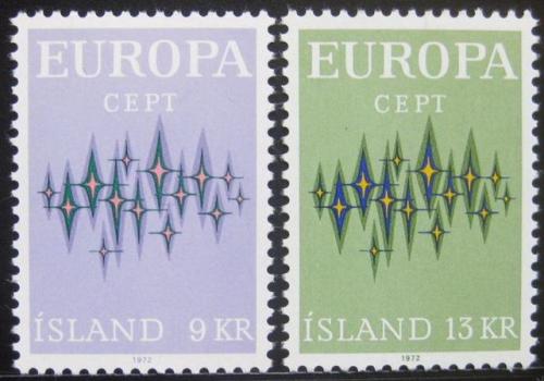 Poštové známky Island 1972 Európa CEPT Mi# 461-62