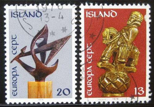 Poštové známky Island 1974 Európa CEPT Mi# 489-90