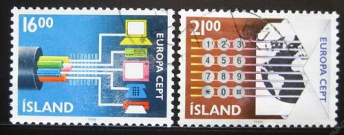 Poštové známky Island 1988 Európa CEPT Mi# 682-83