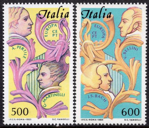 Poštové známky Taliansko 1985 Európa CEPT, rok hudby Mi# 1932-33 Kat 7€