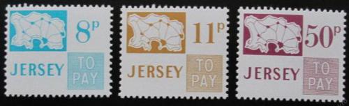 Potov znmky Jersey 1975 Doplatn Mi# 18-20