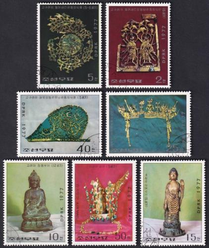 Potov znmky KLDR 1977 Kulturn ddictv Mi# 1645-51