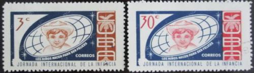 Potov znmky Kuba 1963 Mezinrodn tden dt Mi# 847-48