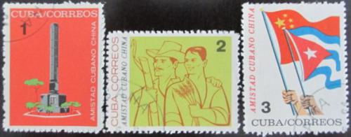 Potov znmky Kuba 1964 Ptelstv s nou Mi# 890-92
