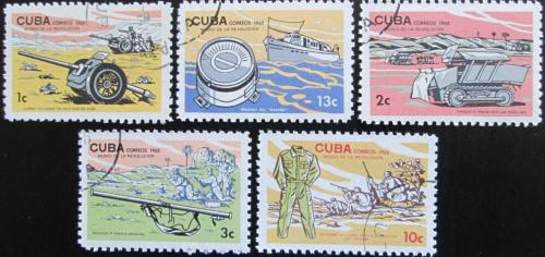 Potov znmky Kuba 1965 Mzeum revolcia Mi# 1046-50