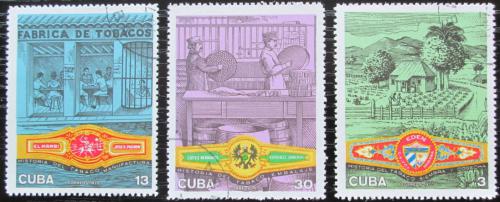 Potov znmky Kuba 1970 Pstovn tabku Mi# 1606-08