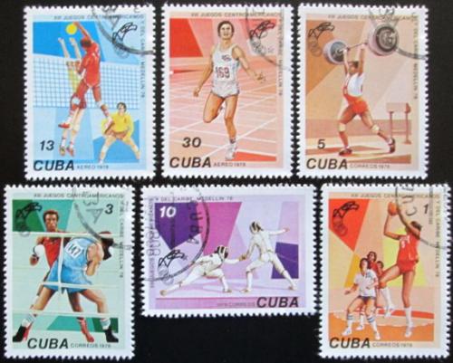 Potov znmky Kuba 1978 Karibsk hry Mi# 2309-14