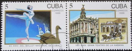 Potov znmky Kuba 1988 Vro Mi# 3248-49 - zvi obrzok