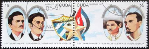 Potov znmky Kuba 1997 Generlov Mi# 4012-13