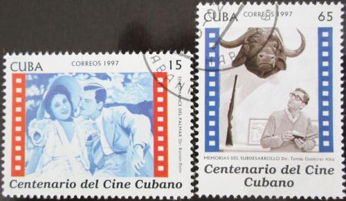 Potov znmky Kuba 1997 Kubnsk kino Mi# 3994-95