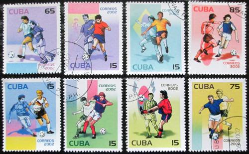 Potov znmky Kuba 2002 MS ve futbale Mi# 4420-27 Kat 8
