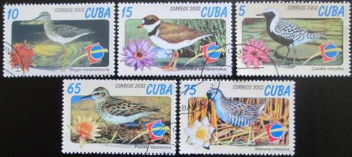 Potov znmky Kuba 2002 Vtci Mi# 4446-50