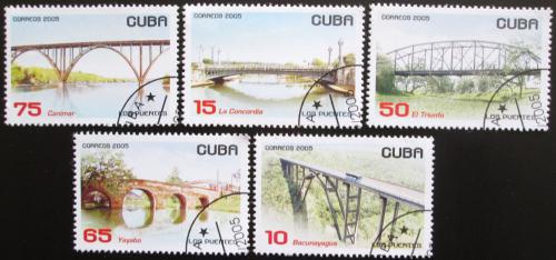 Potov znmky Kuba 2005 Mosty Mi# 4673-77