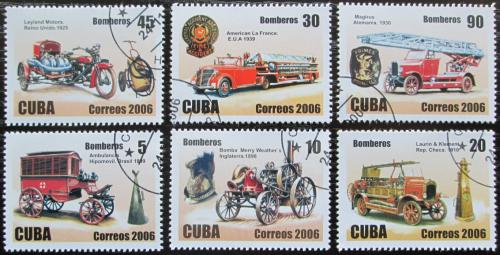 Potov znmky Kuba 2006 Hasisk technika Mi# 4871-76