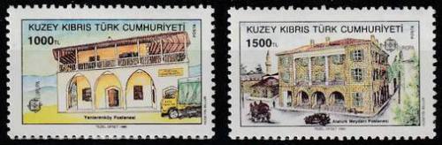 Potov znmky Cyprus Tur. 1990 Eurpa CEPT, pota Mi# 273-74 Kat 6