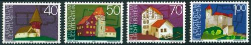 Poštové známky Lichtenštajnsko 1975 Architektúra Mi# 630-33