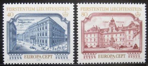 Poštové známky Lichtenštajnsko 1978 Európa CEPT Mi# 692-93