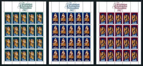Poštové známky Lichtenštajnsko 1982 Vianoce Mi# 813-15 Kat 56€ 