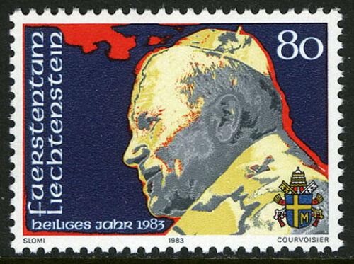 Poštovní známky Lichtenštejnsko 1983 Papež Jan Pavel II Mi# 830
