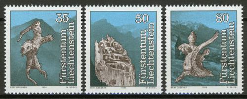 Poštové známky Lichtenštajnsko 1984 Rozprávky Mi# 843-45