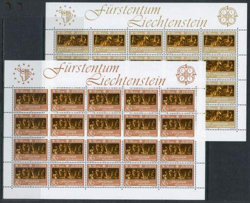 Poštové známky Lichtenštajnsko 1985 Európa CEPT Mi# 866-67 84€