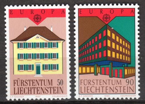 Poštové známky Lichtenštajnsko 1990 Európa CEPT, pošty Mi# 984-85