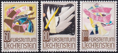 Poštové známky Lichtenštajnsko 1994 Vianoce Mi# 1096-98 Kat 4.40€