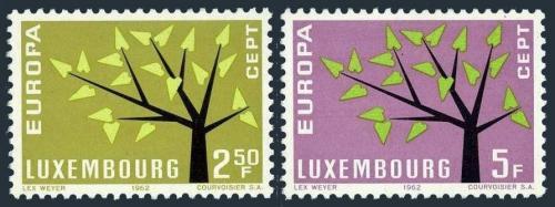 Poštové známky Luxembursko 1962 Európa CEPT Mi# 657-58