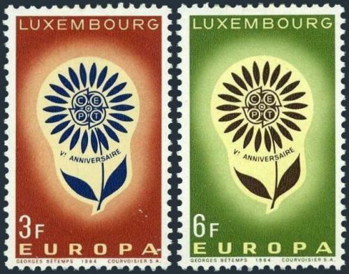 Potovn znmky Lucembursko 1964 Evropa CEPT Mi# 697-98 - zvi obrzok