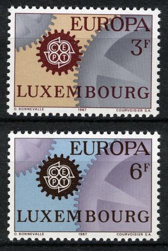 Potov znmky Luxembursko 1967 Eurpa CEPT Mi# 748-49