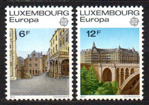 Poštové známky Luxembursko 1977 Európa CEPT, krajina Mi# 945-46
