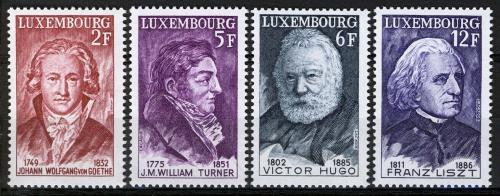 Poštové známky Luxembursko 1977 Osobnosti Mi# 941-44