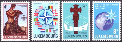 Potov znmky Luxembursko 1983 Vro a udlosti Mi# 1070-73 - zvi obrzok
