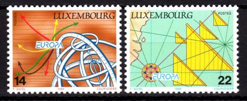 Potov znmky Luxembursko 1994 Eurpa CEPT Mi# 1340-41 Kat 4.50