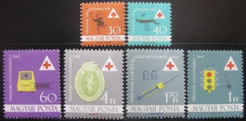 Potov znmky Maarsko 1961 Zdravotnictv Mi# 1747-52