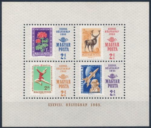 Poštové známky Maïarsko 1965 Den známek Mi# Block 51