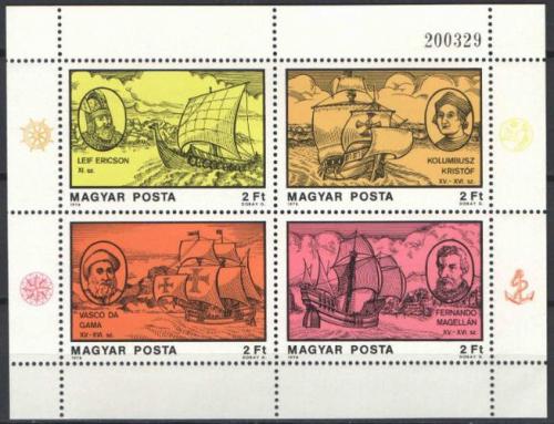 Poštové známky Maïarsko 1978 Moøeplavci Mi# Block 131