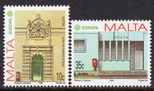 Poštové známky Malta 1990 Európa CEPT, pošta Mi# 831-32