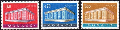 Poštové známky Monako 1969 Európa CEPT Mi# 929-31 Kat 5€
