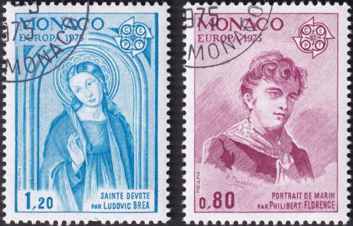 Potov znmky Monako 1975 Eurpa CEPT 1A Mi# 1167-68 Kat 4